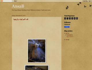 ansabwedding.blogspot.com.au screenshot