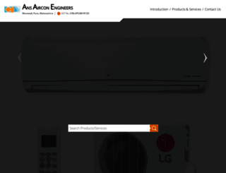 ansairconengineers.com screenshot