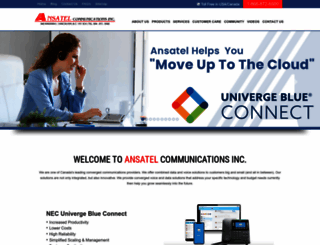 ansatel.com screenshot