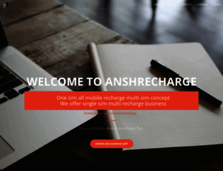 anshrecharge.com screenshot