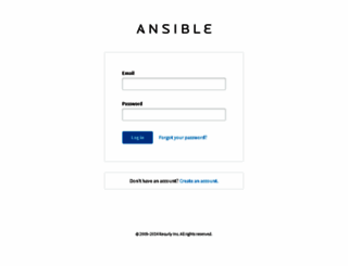 ansible.recurly.com screenshot
