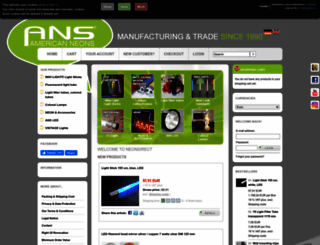 ansneon.com screenshot