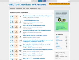 answers.ssl.com screenshot