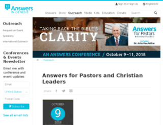 answersforpastors.org screenshot