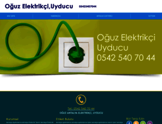 antalyaelektirik.com screenshot