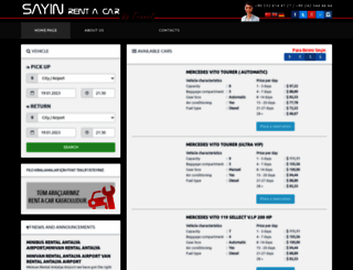 antalyakiralikminibus.com screenshot