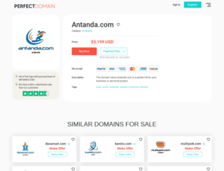 antanda.com screenshot