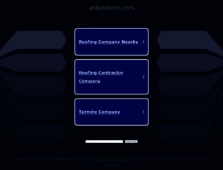 antandsons.com screenshot
