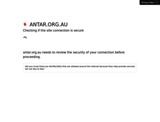 antar.org.au screenshot