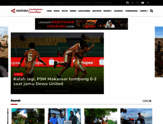 antarasulsel.com screenshot