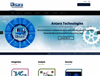antaratechno.com screenshot