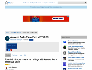 Access antares-auto-tune-evo-vst.updatestar.com. Antares Auto-Tune Evo VST  6.09 - Download