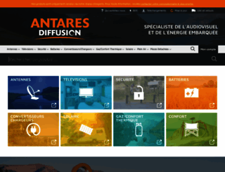 antares-diffusion.com screenshot