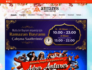 antaresavm.com.tr screenshot
