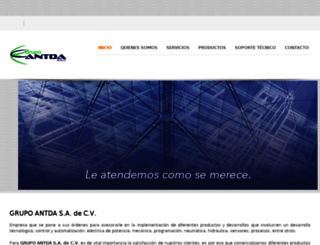 antda.com.mx screenshot