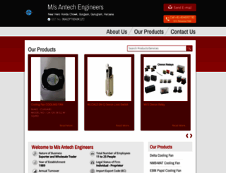 antechengineers.in screenshot