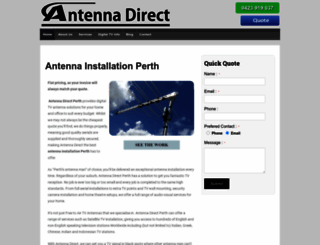 antennadirect.com.au screenshot