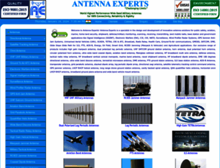 antennaexperts.in screenshot