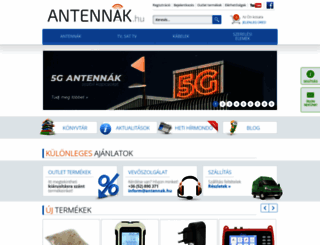 antennak.hu screenshot