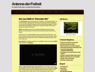 antennederfreiheit.wordpress.com screenshot