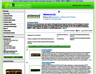 antenova.allitwares.com screenshot