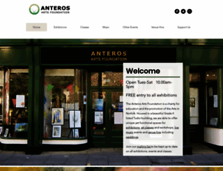 anterosfoundation.com screenshot