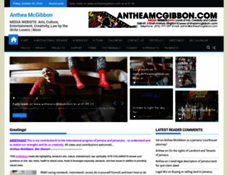 antheamcgibbon.com screenshot