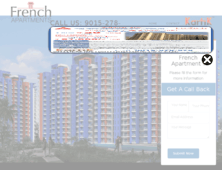 anthem-french-apartment.in screenshot