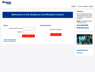 Access anthem.cmpsystem.com. Elevance Health Login Page