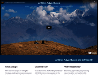 anthilladventures.com screenshot