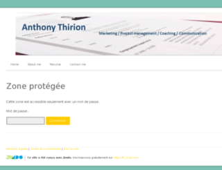 anthony-thirion.jimdo.com screenshot