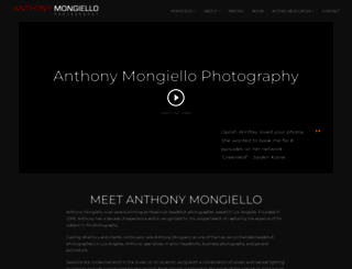 anthonymongiello.com screenshot