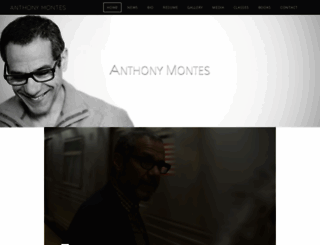 anthonymontes.com screenshot