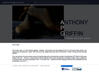anthonypgriffin.com screenshot