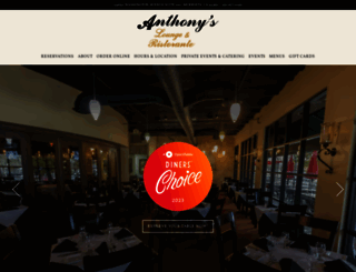 anthonyslounge.com screenshot