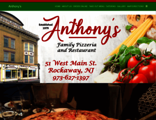 anthonyspizzarockaway.com screenshot