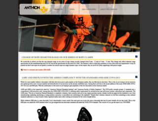 anthron.si screenshot