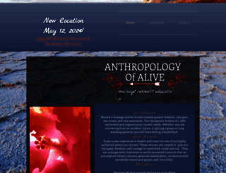 anthropologyofalive.com screenshot