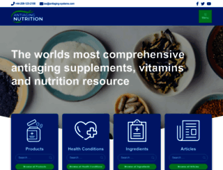 antiaging-nutrition.com screenshot