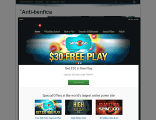 antibenfica.com screenshot