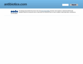 antibiotice.com screenshot