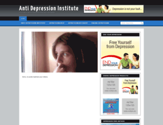 antidepressioninstitute.com screenshot