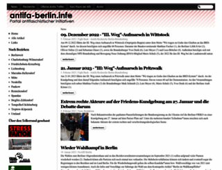 antifa-berlin.info screenshot