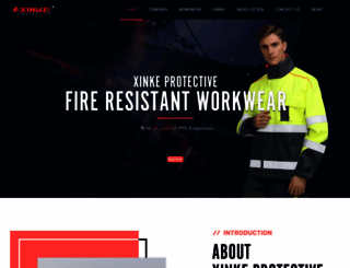 antifireclothing.com screenshot