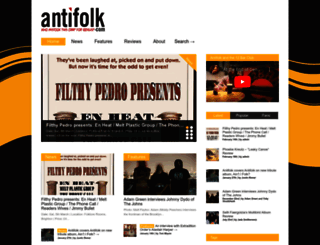 antifolk.com screenshot
