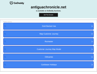 antiguachronicle.net screenshot
