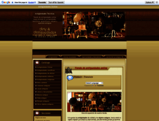 antiguedadestecnicas.com screenshot