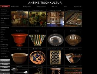 antike-tischkultur.de screenshot