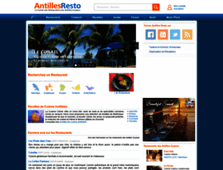 antillesresto.com screenshot