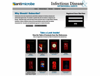 antimicrobe.org screenshot
